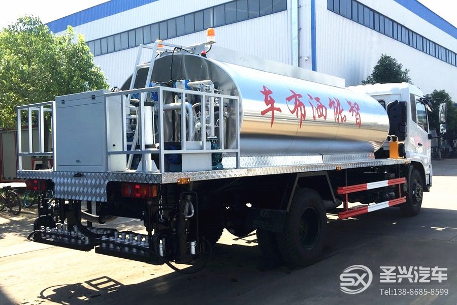 東風(fēng)天錦10噸瀝青灑布車(chē)