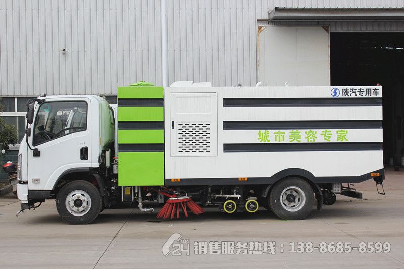 陜汽軒德X9系3+4方洗掃車(chē)