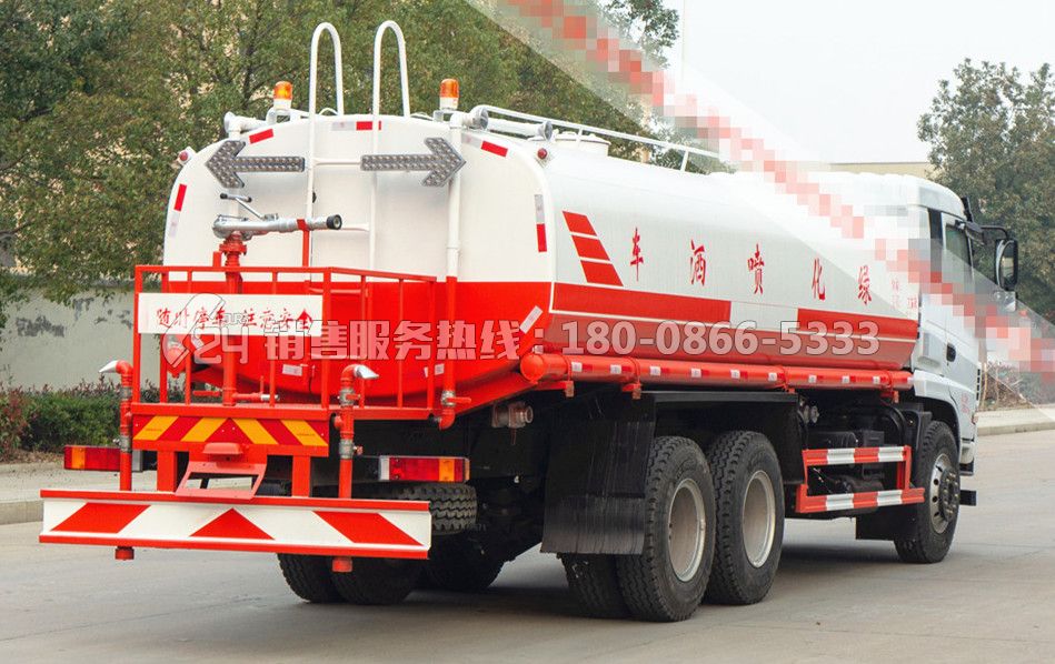 東風(fēng)隨專D17后雙橋灑水車20立方