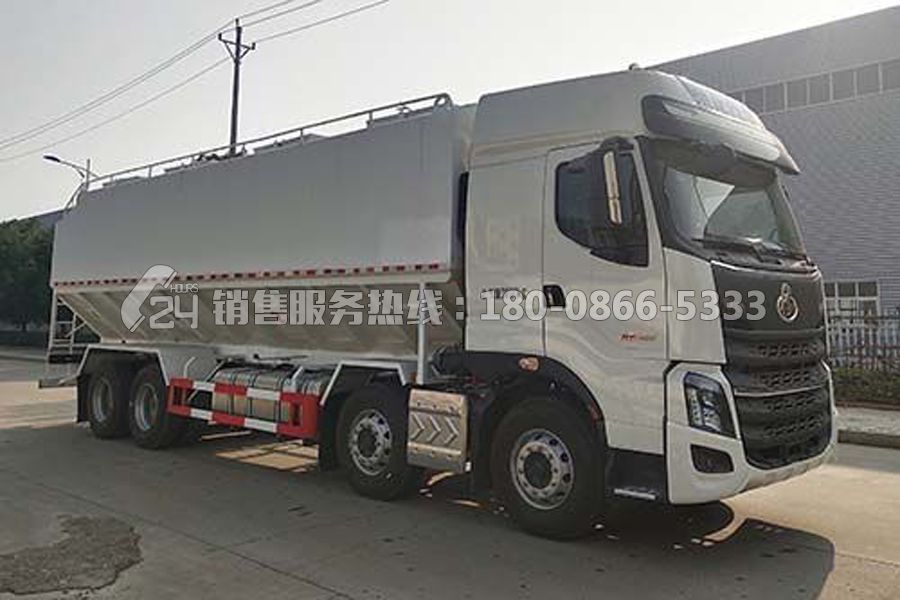 東風(fēng)柳汽乘龍H7散裝飼料車40方