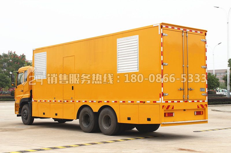 東風(fēng)天龍后雙橋移動(dòng)應(yīng)急電源車(chē)