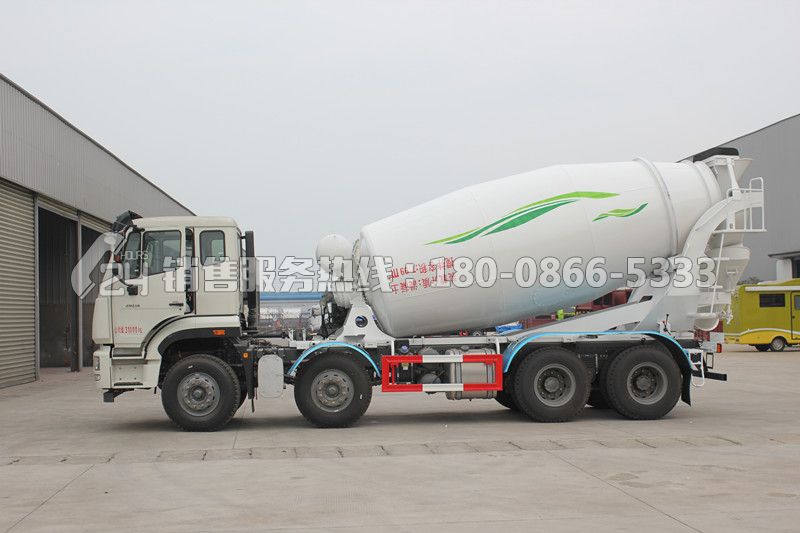 重汽豪翰8x4攪拌車(chē)14方