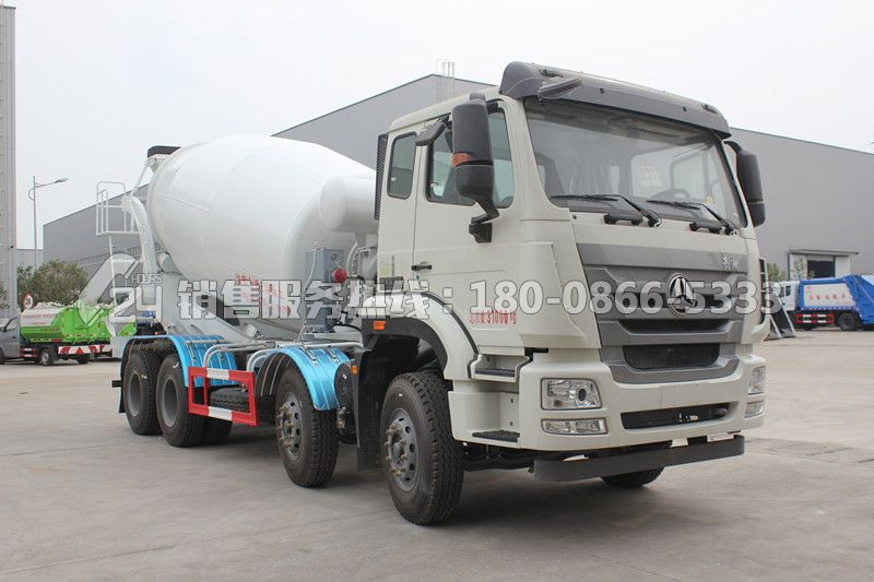 重汽豪翰8x4攪拌車(chē)14方