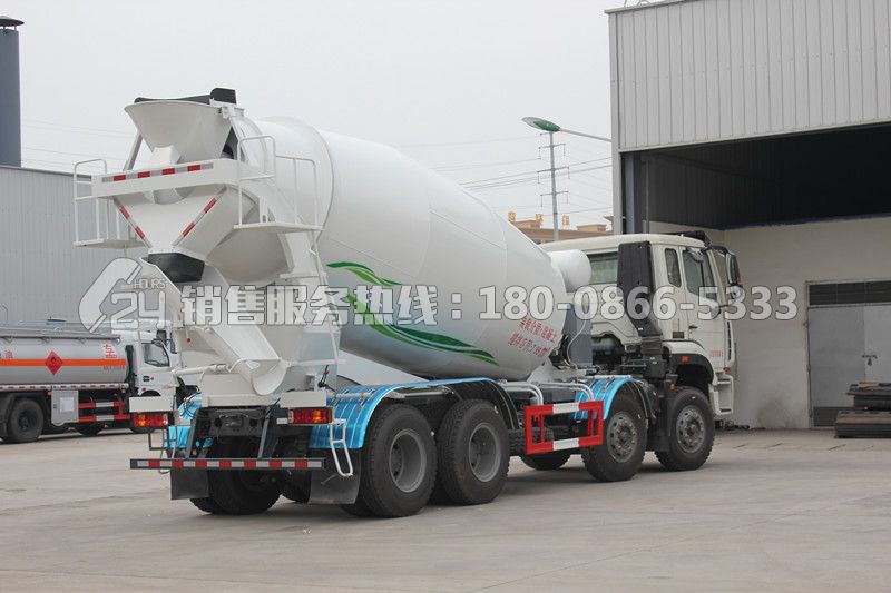 重汽豪翰8x4攪拌車(chē)14方